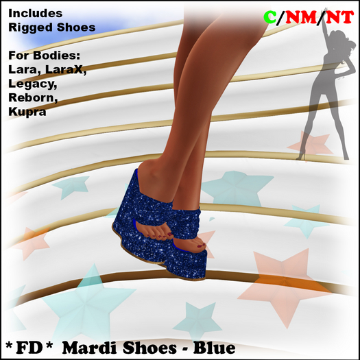 *FD* Mardi Shoes [Boxed] Blue