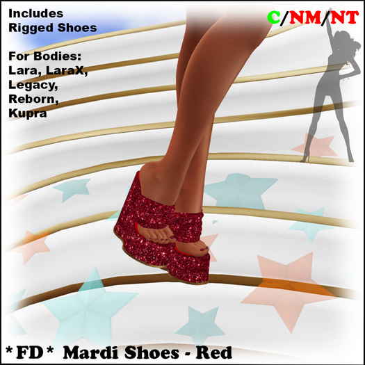 *FD* Mardi Shoes [Boxed] Red