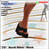 *FD* Mardi Shoes [Boxed] Black