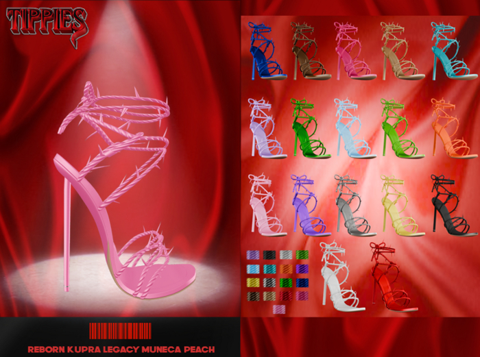 TIPPIES. Nikita Heels In Pink