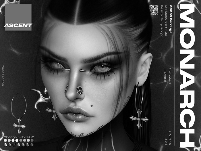 ASCENT - DEMO Monarch Earrings