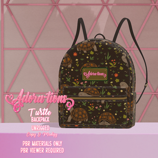 Adora-tions - Turtle Backpack