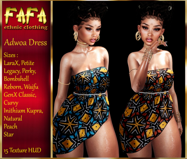 {FAFA}Adwoa Dress (unpack)