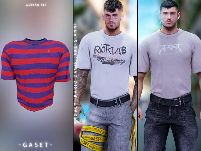 GASET - STRIPES V3 ADRIAN SHIRT