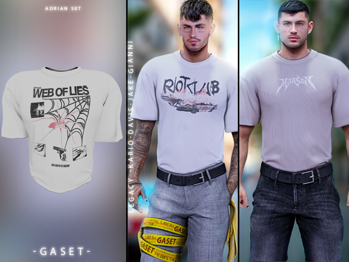 GASET - WEB OF LIES ADRIAN SHIRT