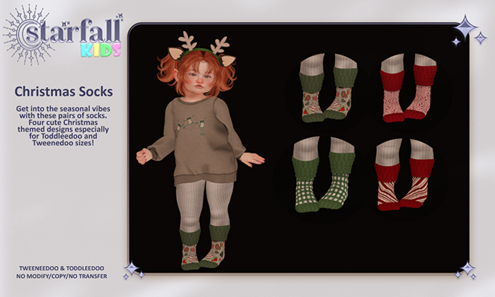 {Starfall Kids} - Christmas Socks