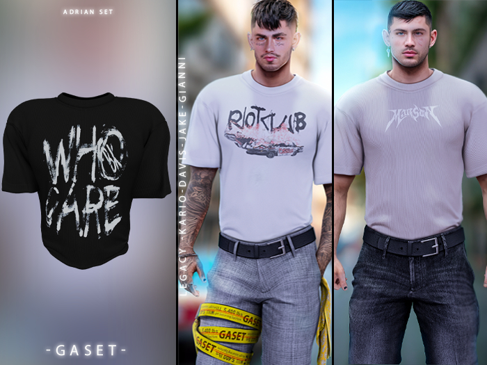 GASET - WHO CARE ADRIAN SHIRT