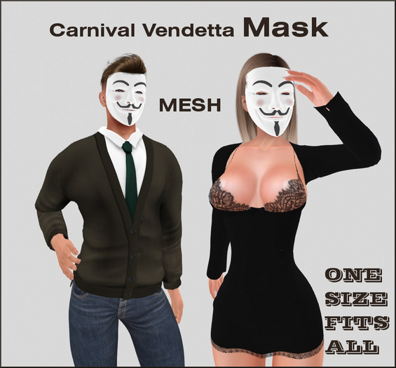 Carnival Vendetta Mask-WEAR TO YOUR NEXT MARDI GRAS, MASQUERADE BALL,CARNIVAL,COSTUME OR A FORMAL EVENT