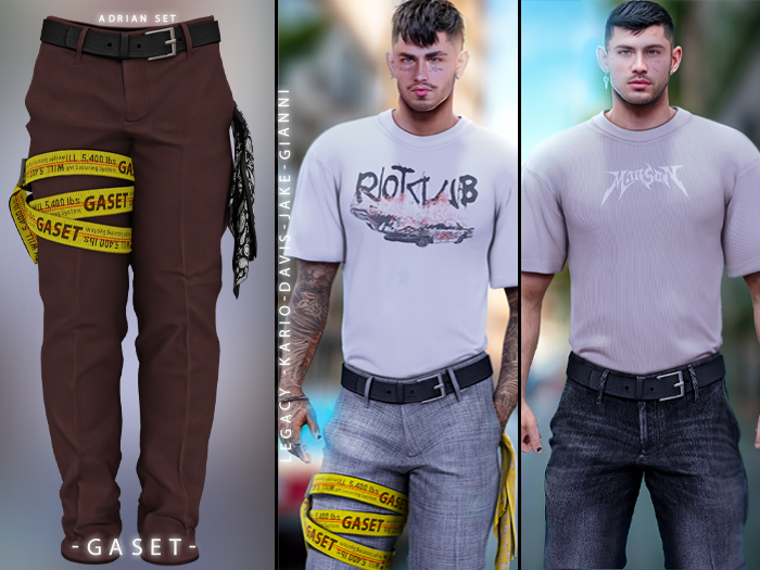 GASET - GARNET ADRIAN PANT