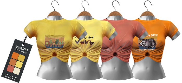 RIOT / Parker Wet Tee - Warm Pack