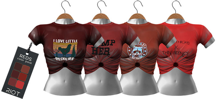 RIOT / Parker Wet Tee - Red Pack