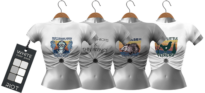 RIOT / Parker Wet Tee - Grey Pack