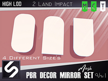[Saracoglu] PBR Decor Mirror Set Vr. 1
