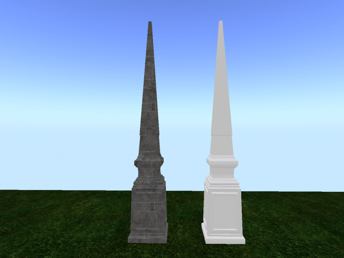  Column Obelisc Monument - MESH - FULL PERM