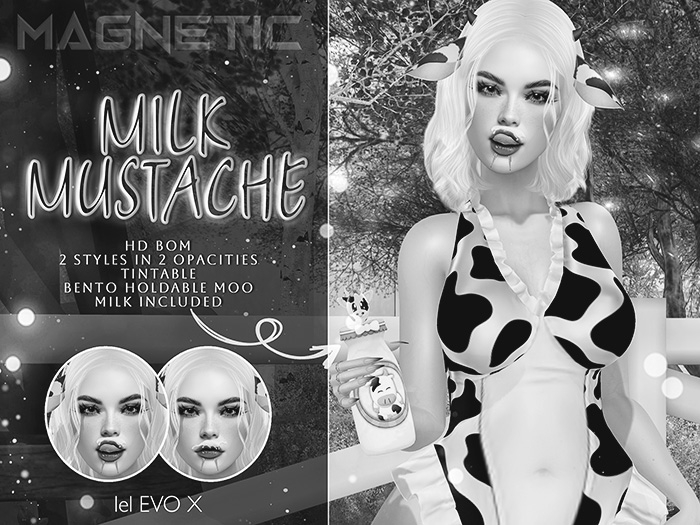 Magnetic -  Milk Mustache DEMO