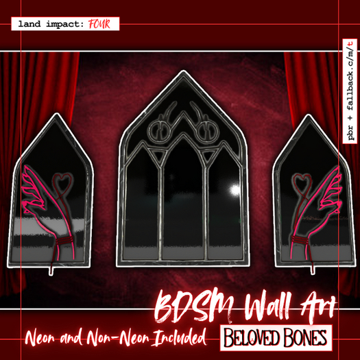 [BB] Sexy Wall Decor (Plain and Neon) 