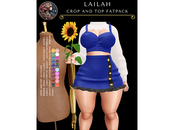 ^^AFTR^^ Lailah Crop and Top