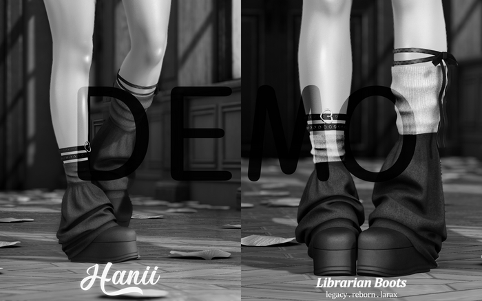 HANII - Librarian Boots DEMO
