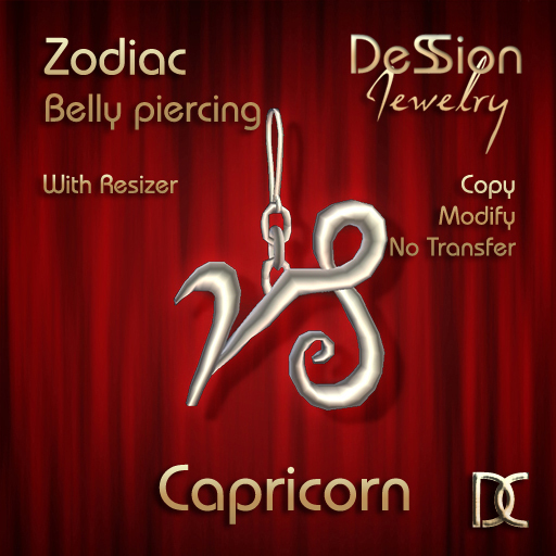 Capricorn Belly Piercing