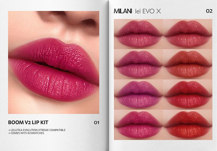 MILANI - "BOOM V2" LIP KIT / DEMO
