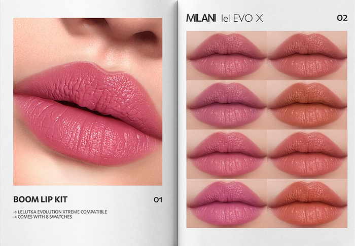MILANI - "BOOM" LIP KIT / DEMO