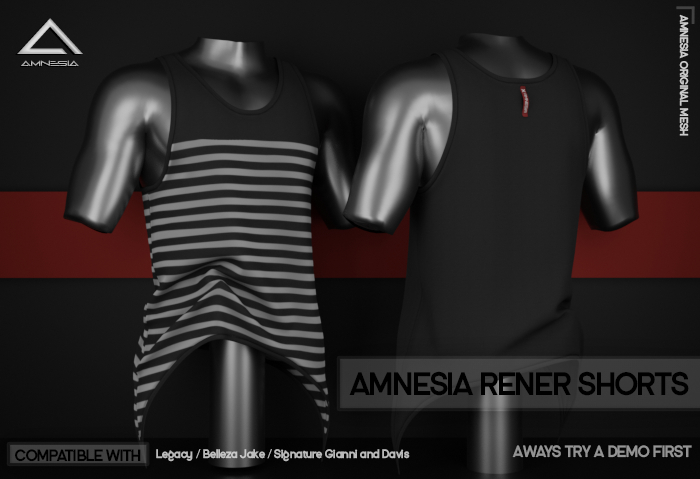 # AMNESIA - Davi Tank Top - FATPACK