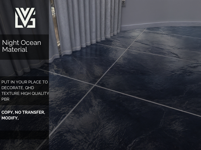 Viggore//Night Ocean Material - PBR