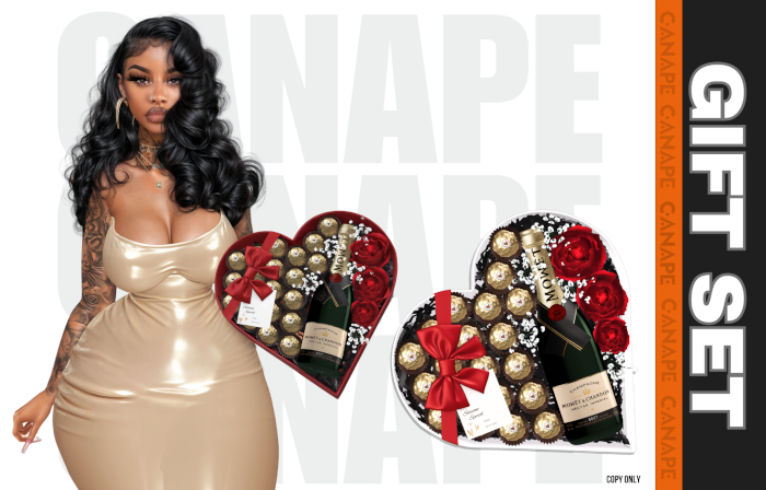 [Canape] Gift Set - GOLD/WHITE