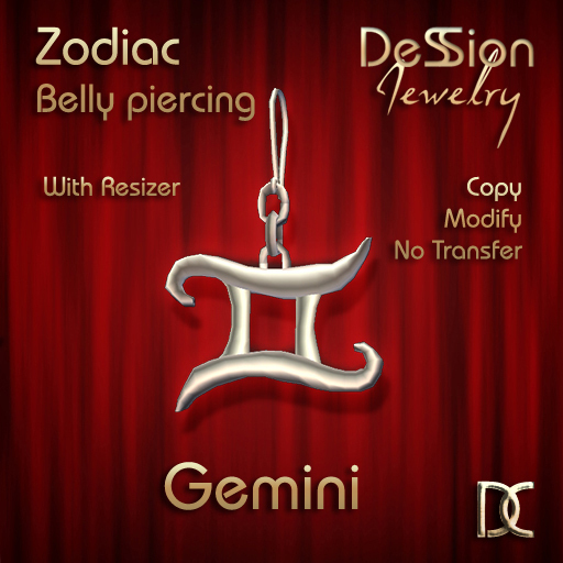 Gemini Belly Piercing