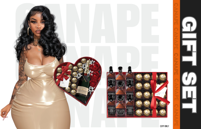 [Canape] Gift Set - RED