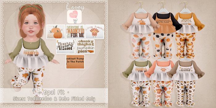 ;Lovey- Opal Fit - FATPACK