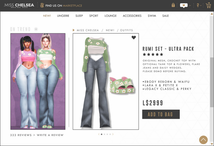 .miss chelsea. Rumi Set - Ultra Pack