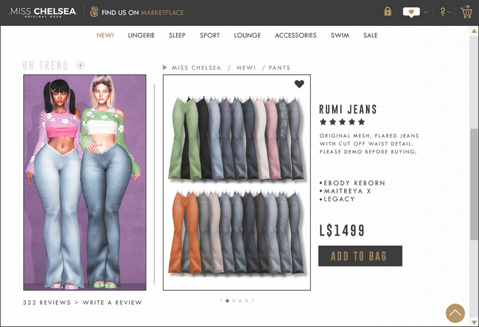 .miss chelsea. Rumi Jeans Fatpack