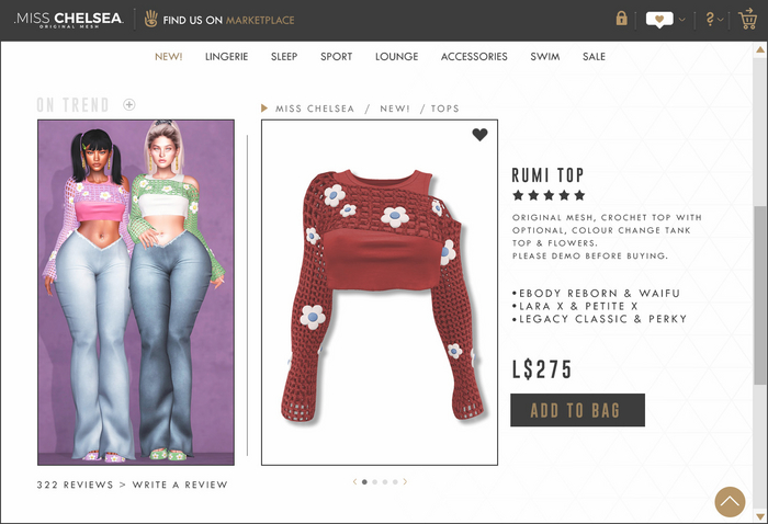 .miss chelsea. Rumi Top Red