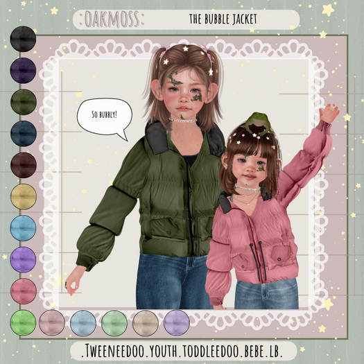 Oakmoss - Bubble Jacket - Darks
