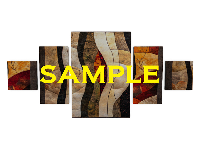 Desert Sand Abstract Wall Art