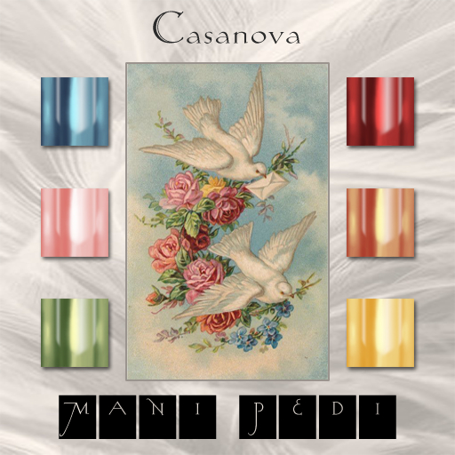 ~Mani Pedi~ Casanova Polish - GenX HUD
