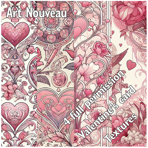 *FD* Dancer's Assets FP Background - Art Nouveau Pink