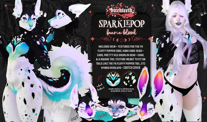 birchteeth - sparklepop - faerie blood