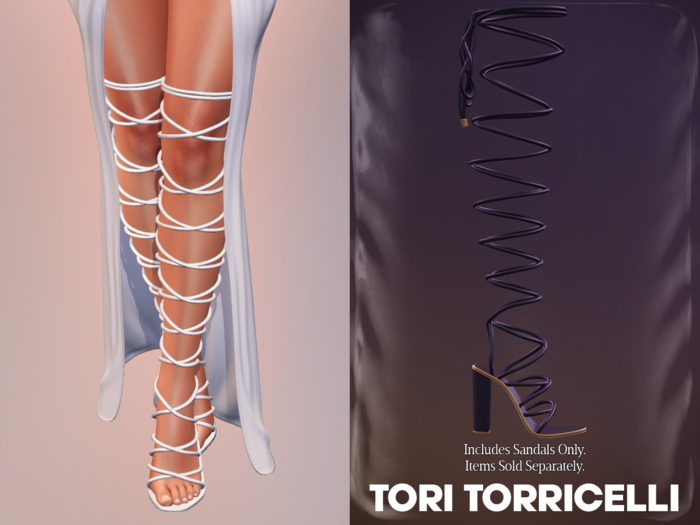 TORI TORRICELLI // Elektra Sandals // London
