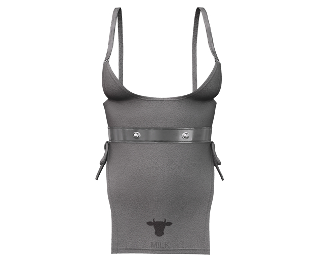 KYMILE - Mariah Apron - Gray