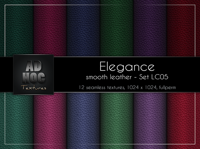 AD HOC - ELEGANCE - Set LC05 - Smooth leather