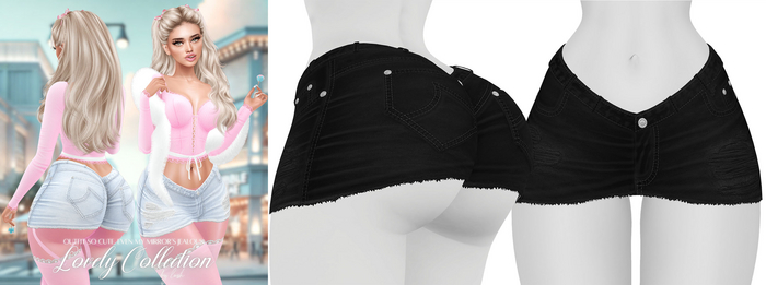 Lush - Lovely Denim Skirt #13