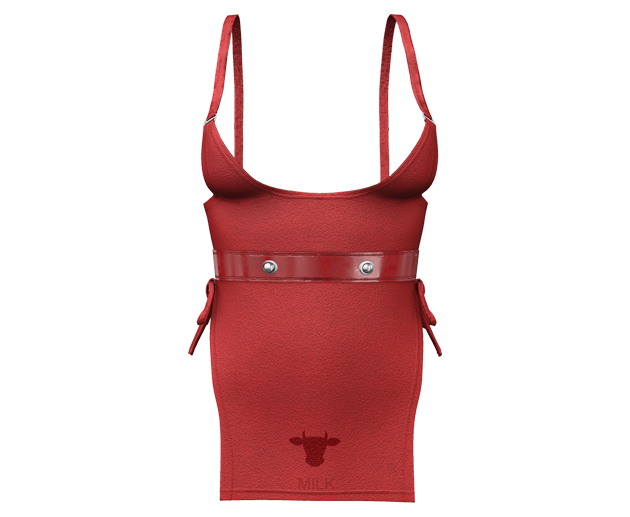 KYMILE - Mariah Apron - Red
