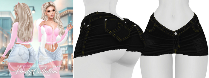Lush - Lovely Denim Skirt #12