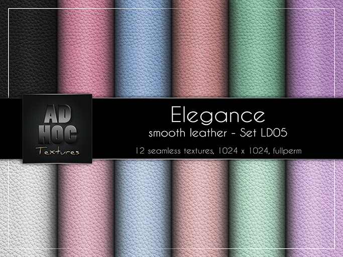 AD HOC - ELEGANCE - Set LD05 - Smooth leather
