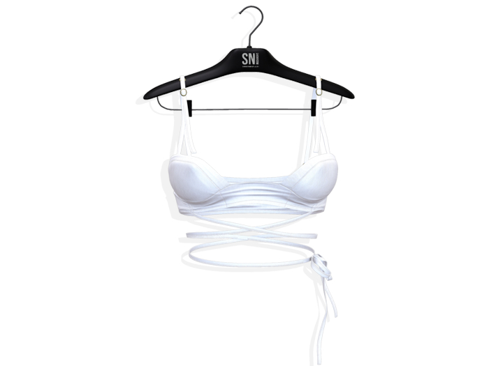 SN.SHOWROOM - Lusia Top - White