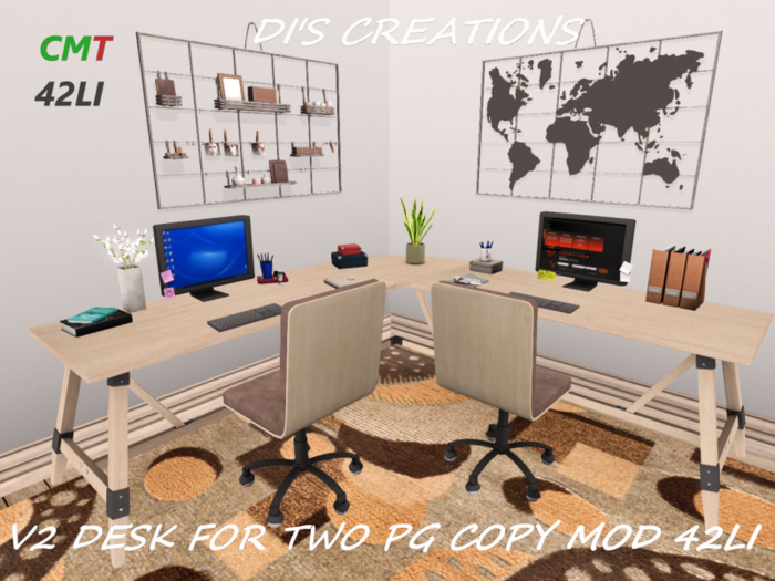 V2 DESK FOR TWO PG