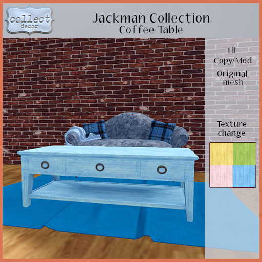 Jackman Coffee Table - Spring - { collect } - (ADD)