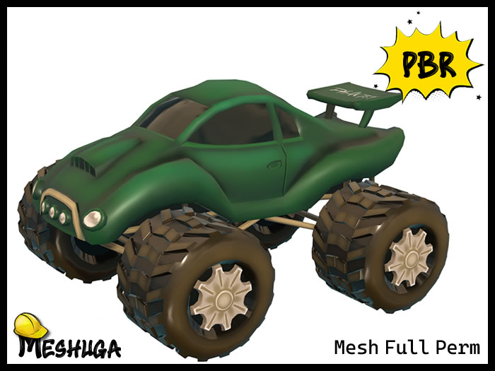 Meshuga PBR Kids - Phantom Truck FULL PERM MESH